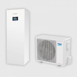 GREE VERSATI III ALL IN ONE – 6 KW-OS OSZTOTT RENDSZERŰ LEVEGŐ-VÍZ HŐSZIVATTYÚ BEÉPÍTETT HMV TÁROLÓVAL GRS-CQ6.0PDG/NHH-E