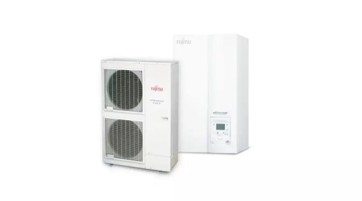 Fujitsu Waterstage High Power 1 fázisú osztott levegő-víz hőszivattyú 10,8 Kw (WSYG140DG6/WOYG112LHT)